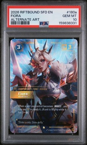 Fiora, Worthy graded PSA 10 for sale on eBay
