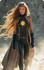 4x6  Color Photo Print Women Famous Fan Art ai Fantasy superhero cosplay Cw23