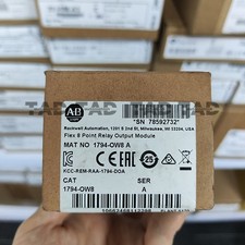 New Allen Bradley 1794-OW8 /A Flex 8 Point Relay Output Module Factory Sealed US