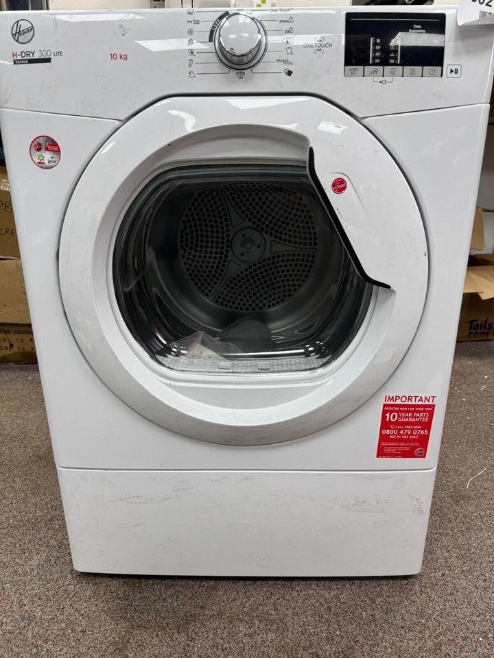 Hoover H-Dry 300 HLEC10DG 10KG Condenser Freestanding White- Not working - Image 1 of 4