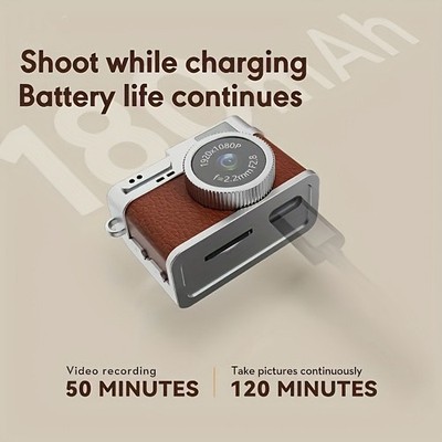 Advanced User Friendly Sturdy 7inch Screen 1080P Portable Wearable Action Camera