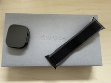 Apple Watch Ultra 3 49mm Titan Schwarz Trail ...
