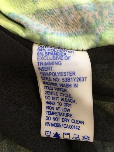 Nygard New Women's Size Medium Crew Neck Long Sleeve Reversible Geometric Top - Picture 4 of 12