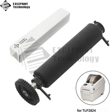 🔥105910-150 Transfer Kit Platen Roller w/Gear for Zebra TLP-2824 TLP2824 Plus🔥