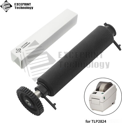   105910-150 Transfer Kit Platen Roller w/Gear for Zebra TLP-2824 TLP2824 Plus  