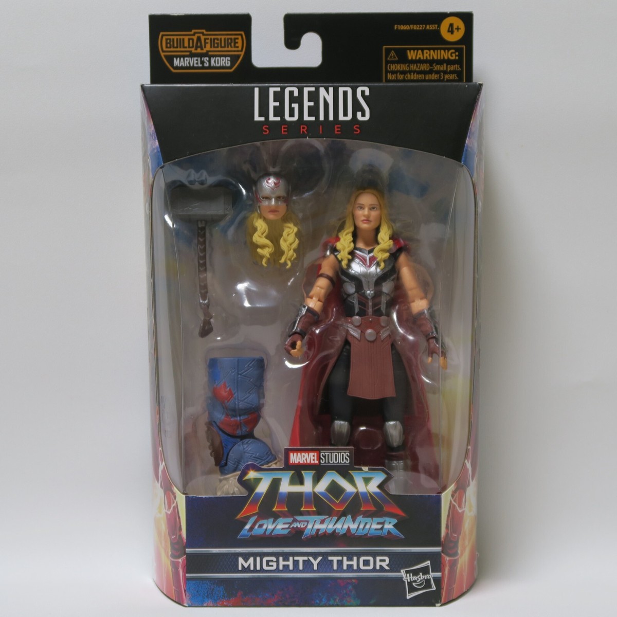 New Marvel legends Love and Thunder MIGHT THOR (Natalie Portman) BAF Korg