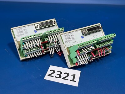 BERKELEY PROCESS CONTROL 117-10020-00 TERMINAL BLOCK LOT OF 2