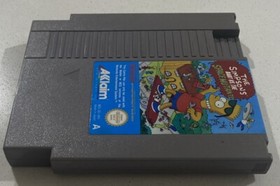 The Simpsons Bart Vs The Space Mutants NES Nintendo  Cartridge With Manual - PAL