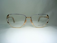 Jacques Fath luxury eyeglasses Aviator Gold plated oval men women frames NOS