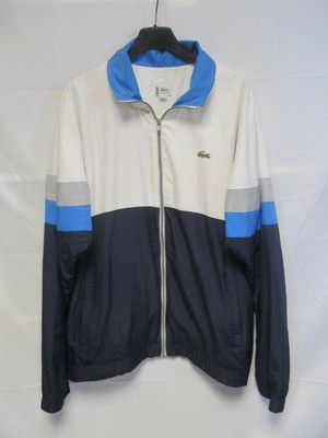 veste lacoste bleue