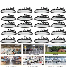 200W UFO Led High Bay Light UFO Shop Lights for Factory GYM Barn Warehouse 20pcs
