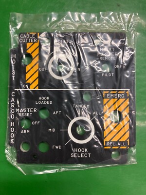 CHINOOK CH-47 800-000422-1 LIGHT PLATE 145E2036-3*NS* C OF C ONLY