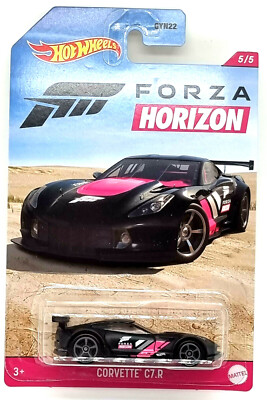 Mattel Hot Wheels GYN22 Forza Serie  Car Corvette C7.R  5/5