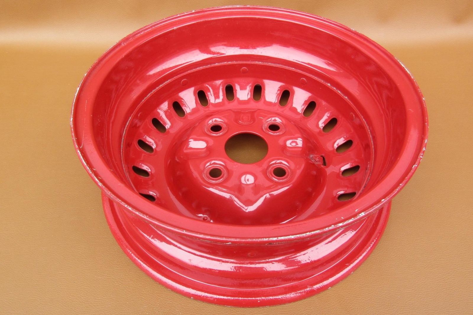 Maserati 3500 GT Nice Restored Original C. Borrani 16 x 5.00 Solid Wheel Rim