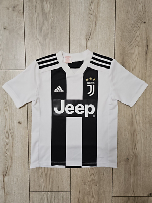 JUVENTUS 2018 2019 HOME FOOTBALL SHIRT SOCCER JERSEY BOYS 9-10Y