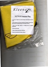 Kleeneze Bolsa Plátano Amarillo Nuevo No Usado Fruta Almacenamiento Artículo