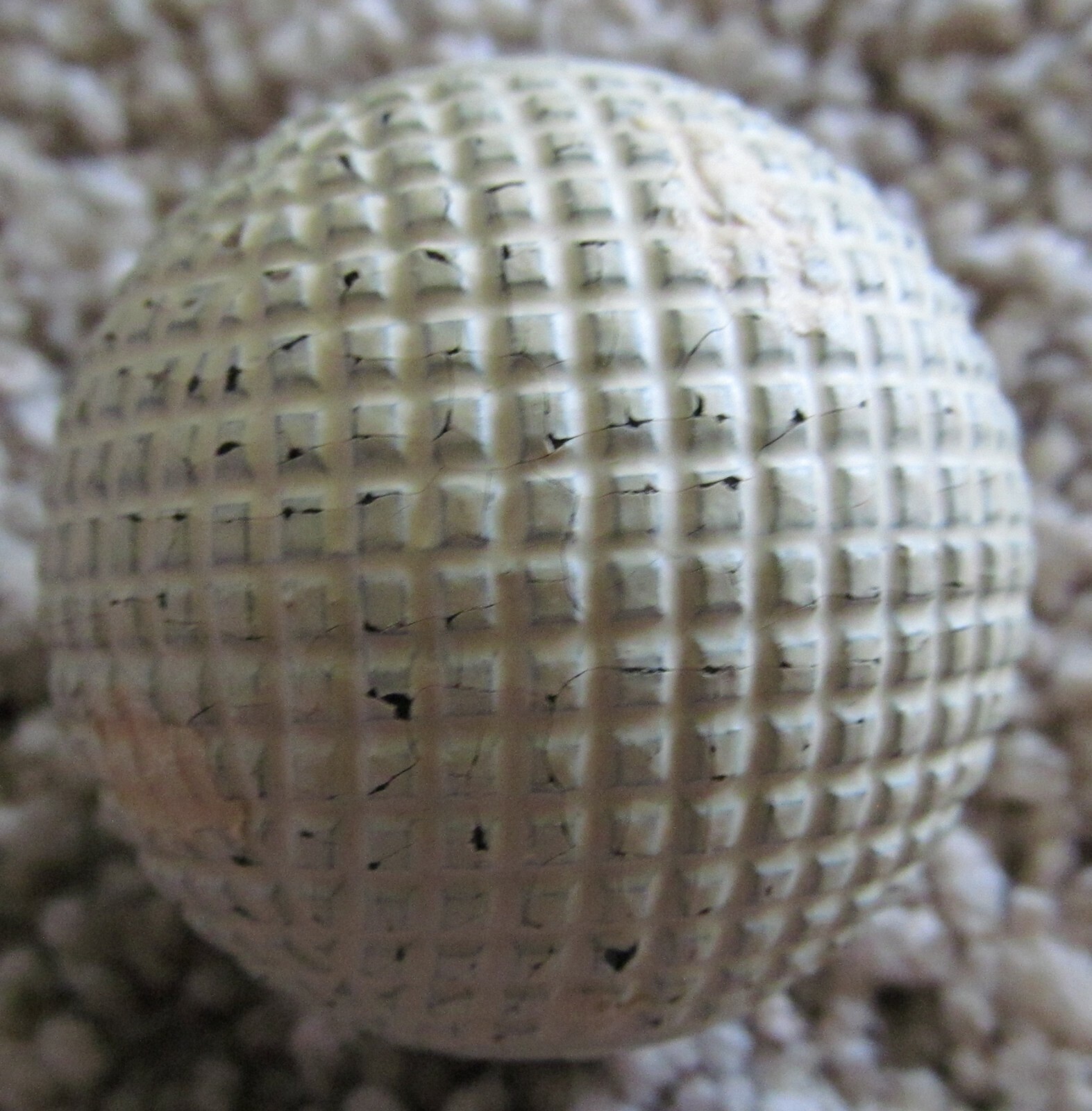 VINTAGE UNUSED GUTTA PERCHA GOLF BALLALL ORIGINAL PAINTNO NAME eBay