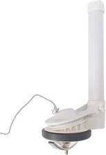 Universal Toilet Flush Valve, 2-Inch One Piece Toilet Replacement Parts Toilet R