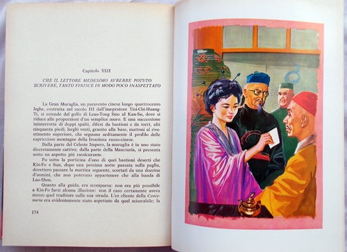 ✅ 1973 Le Tribulaciones Un Chino En China Jules Verne Bietti Collar Fantasía 37 - Imagen 7 de 7