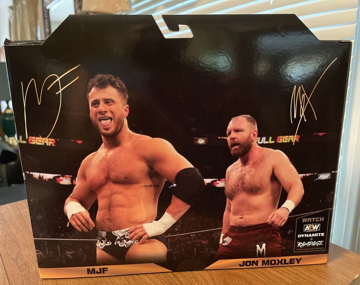 AEW Unrivaled Full Gear Jon Moxley & MJF 2-Pack Action AEW Unrivaled Full Gear Jon Moxley & MJF 2-Pack Action
