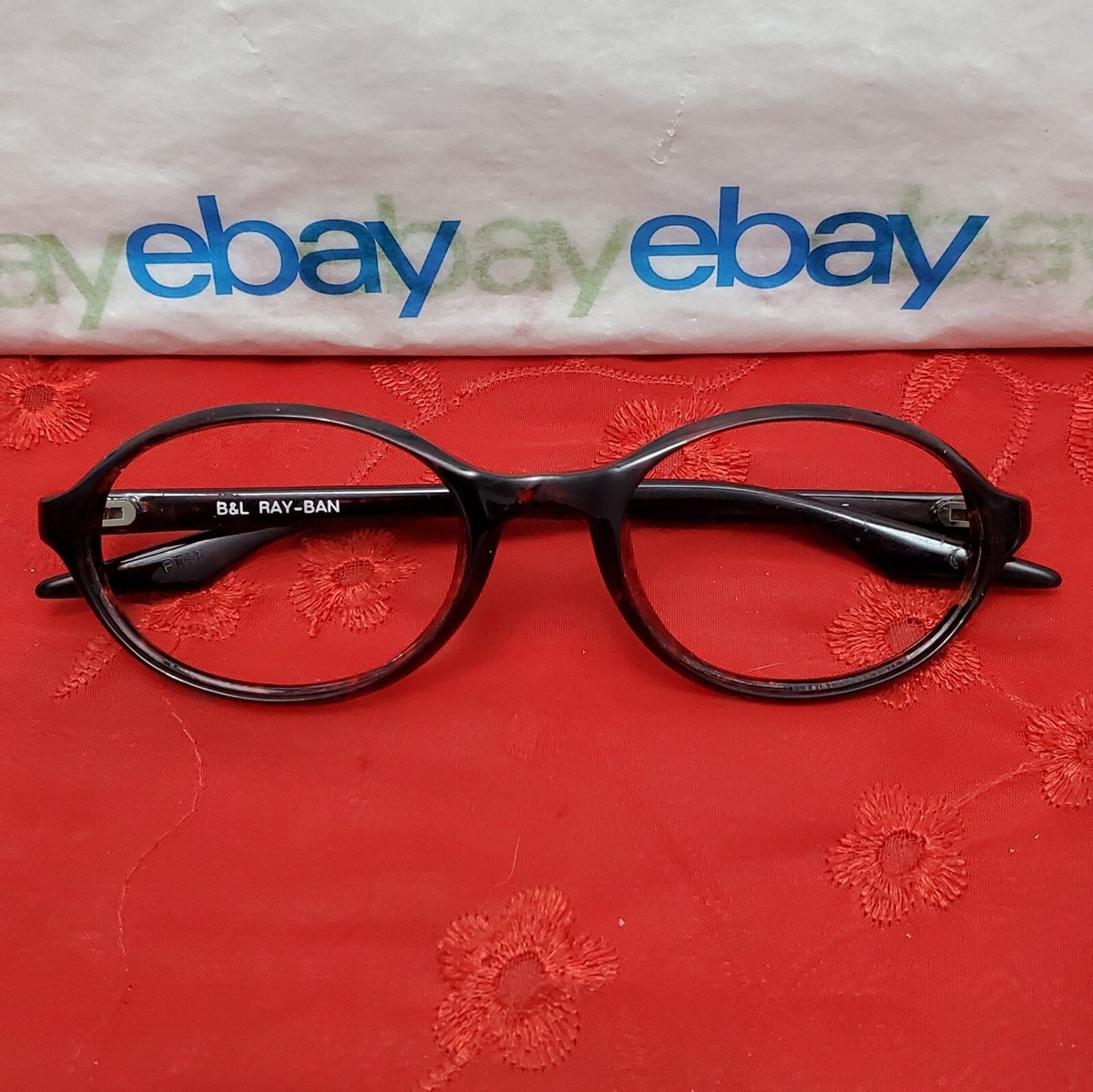 ✅️⭐️ Vintage B&L RAY-BAN W2835 PTAY Tortoise Brown 130  display picture 2
