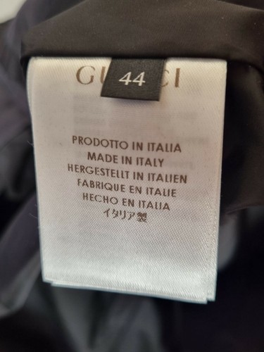 Men's /Women's Gucci jacket black color size 44 /UK M new - Picture 7 of 12