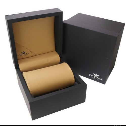 Optima • Swiss Watch • Stainless Steel & PVD Gold Quartz • 41mm • 5ATM • OSM485 - Picture 11 of 11