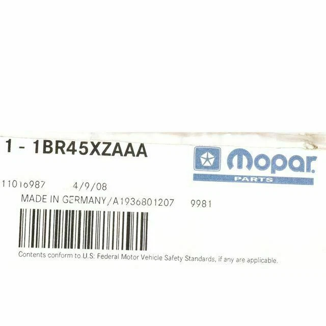 Genuine Mopar 2005-2008 Chrysler Crossfire Rear Floor Console Bezel 1BR45XZAAA - Изображение 2 из 4