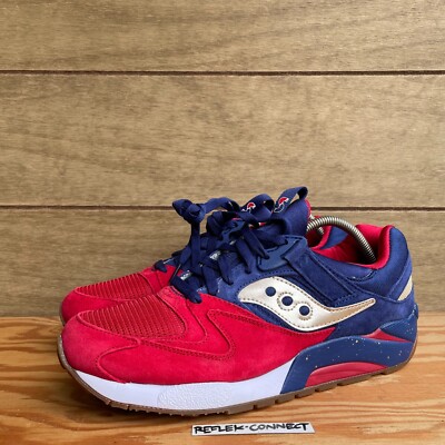 Shoes Saucony Saucony Grid 9000 Navy Grey Red NEW