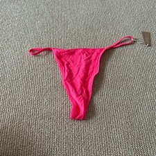 Skims Ultra Pink Fits Everybody T-String Thong, Size 3X NWT
