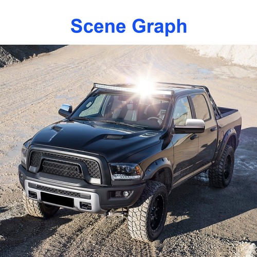 Espejos retrovisores de remolque diestros+derechos para Dodge Ram 2012-2017 sensor de temperatura de señal de giro térmica cromado - Imagen 11 de 12