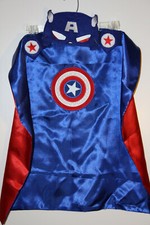 KIds Captain America cape, mask and wrist cuffs