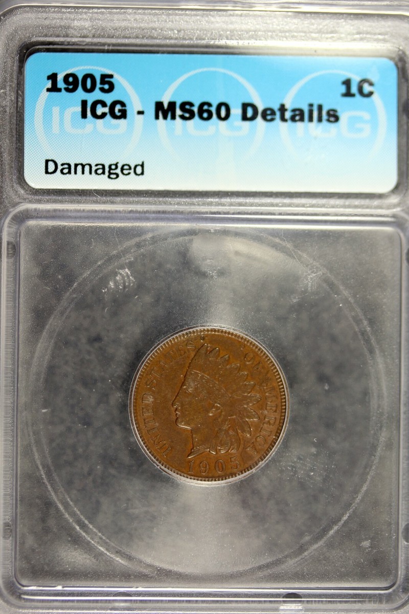 1905 - ICG MS60 DETAILS Indian Head Cent!! #B21346 | eBay