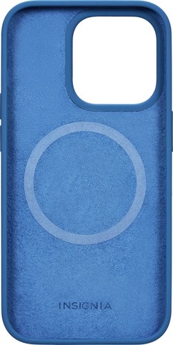 Insignia - Custodia in silicone liquido con MagSafe per iPhone 14 Pro - Blu - Foto 8 di 10