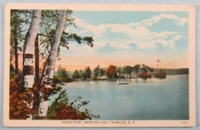 Aiken Point, Webster Lake, Franklin, NH New Hampshire Postcard (#5724)