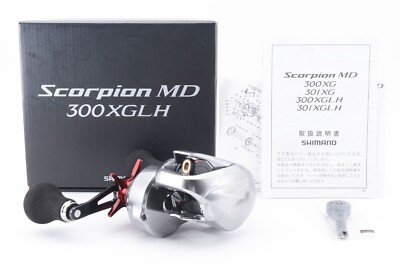Shimano Scorpion MD 300XGLH Right Handed Bait Casting Reel 