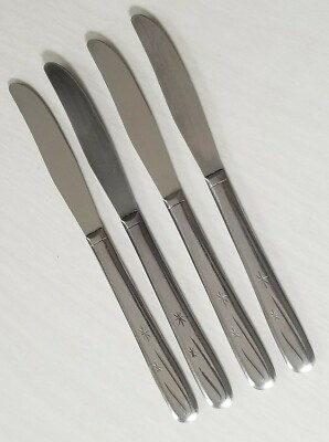 4 Washington Forge WAF12 Atomic Star Starburst Stainless Knives 8'' USA