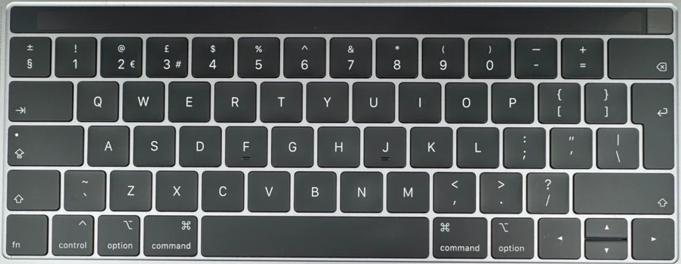 MacBook Pro 13 2019 A1989 FUNDA SUPERIOR GRIS sin batería *TECLADO no funciona* Foto 2 de 4
