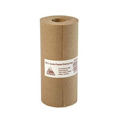 Trimaco 6 in. x 180 ft. Brown General Purpose Masking Paper 