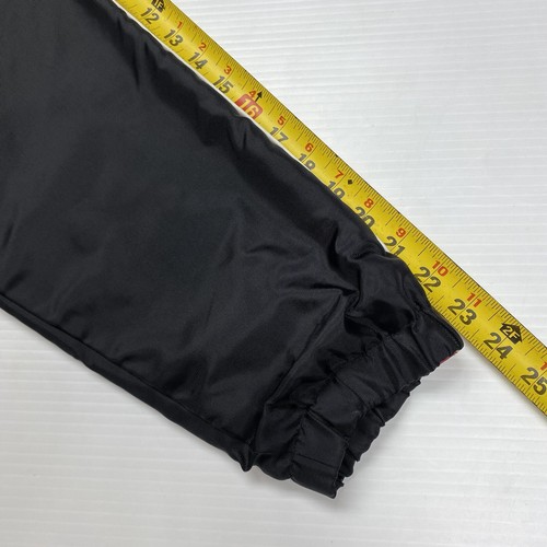 Vtg Chevy Racing Mens Windbreaker M Black Lined Pullover Embroidery Steve Barrys - Picture 10 of 10
