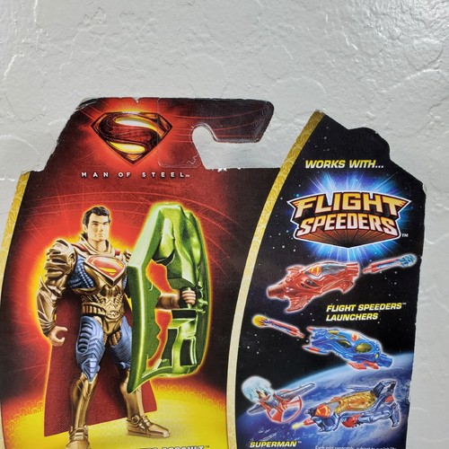 Mattel DC Superman Man Of Steel Auto Assault Superman 2013 4" Action Figure New - Picture 6 of 12