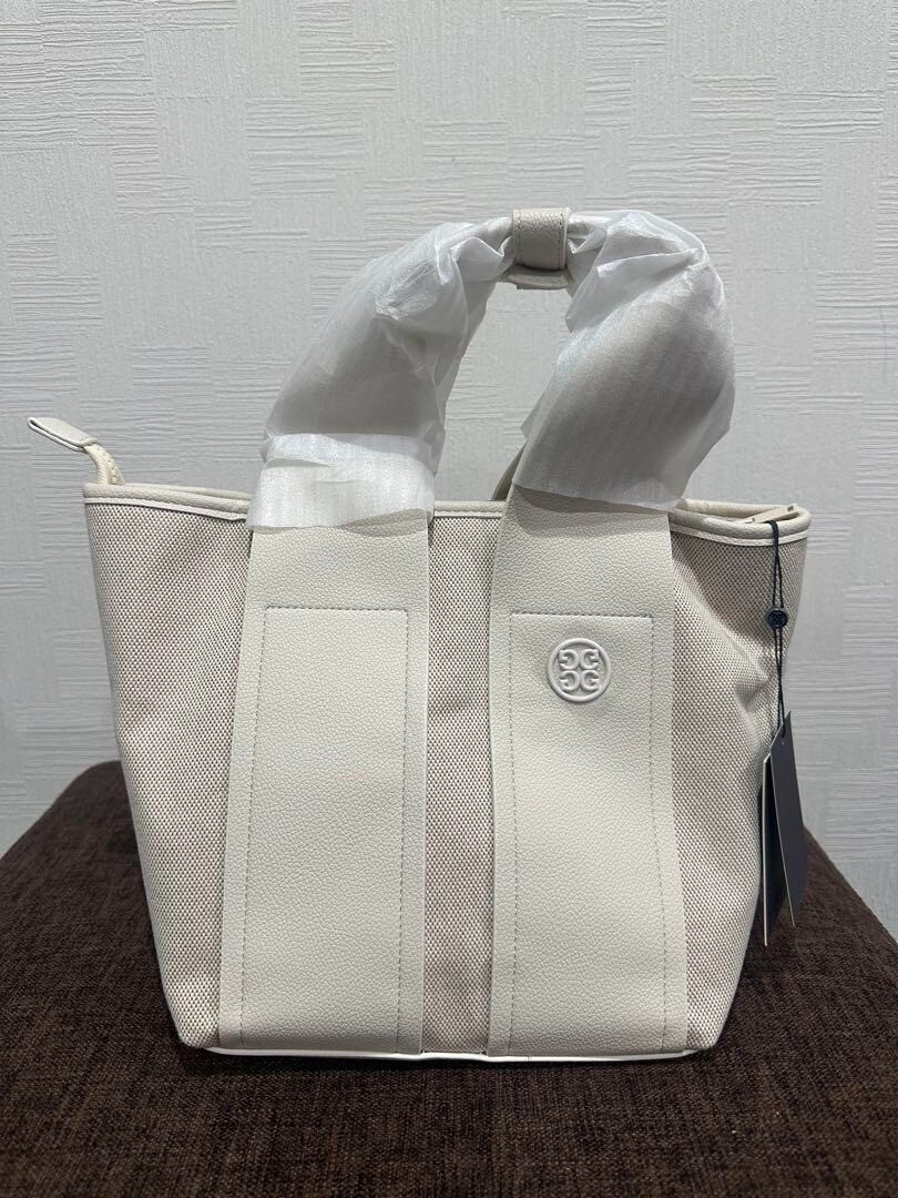 G/FORE ホワイトドーム型バッグ New G/FORE Strap Tote Bag Cream Color Golf Shoulder Bag 2way G