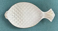 Lenox FISH SHAPE BOWL w/Gold Trim MADE IN USA 10.25” x 5.4” Gift Quality