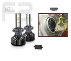 2 Ampoules LED H7 6000K 12-24V Can-Bus 5000Lm pour Feux de Croisement Voiture