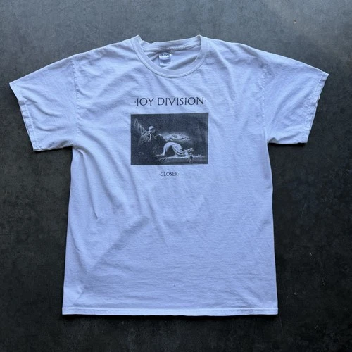 RARE Vintage Joy Division Closer Band Tee Shirt Size Mens La Vintage vintage concert t-shirt, vintage, size L, single stitch, B+ condition