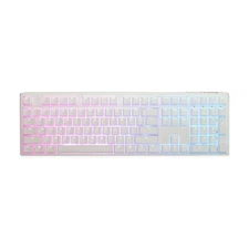 Ducky One 3 Pure White Hotswap RGB Mechanical Keyboard (Cherry MX Silver)