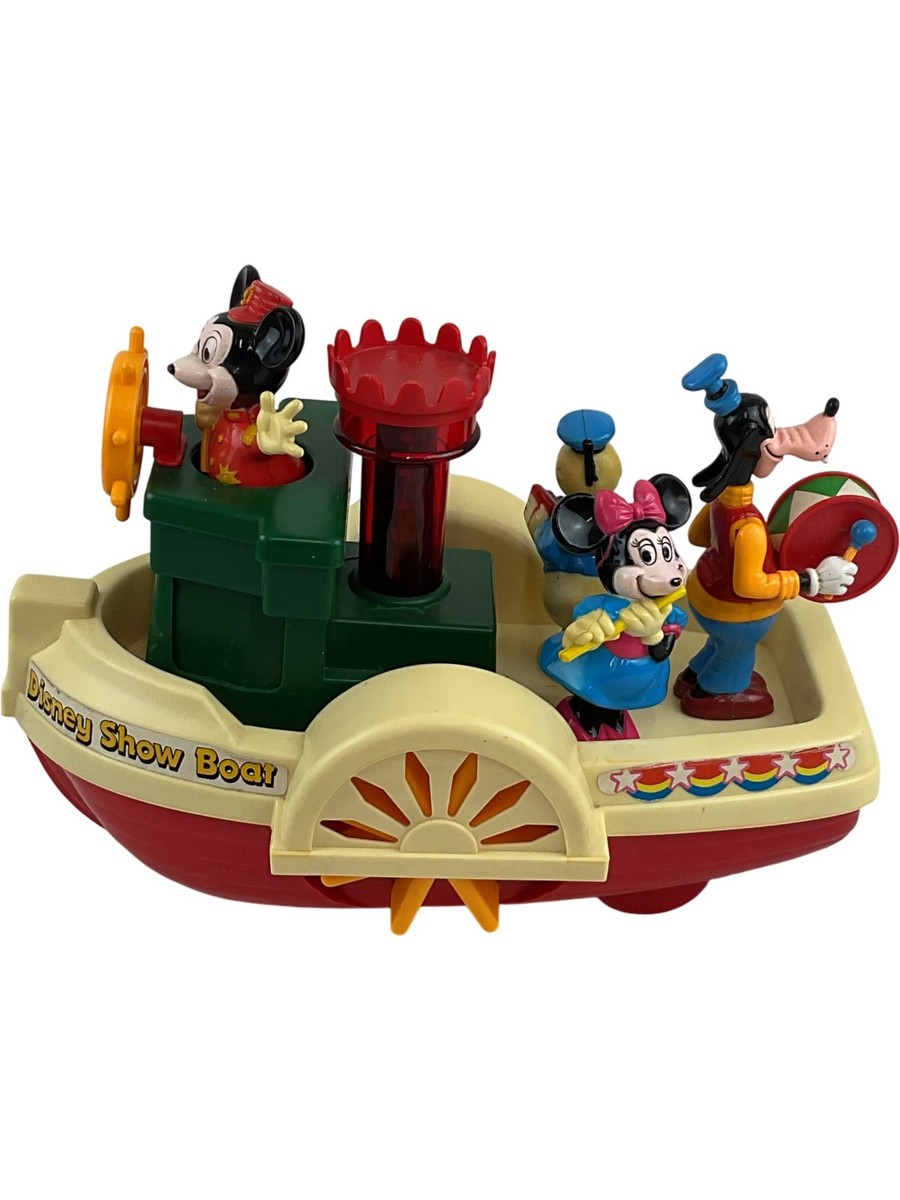 Antique Toys Playset Remco Showboat 1981 Vintage Disney Show Boat