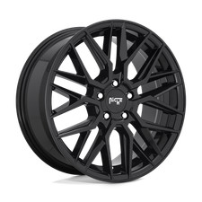 18x8 Niche M224 Gamma Gloss Black Wheel 5x112 42mm