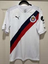 Chivas Guadalajara Mens MEDIUM PUMA Away Fan Jersey