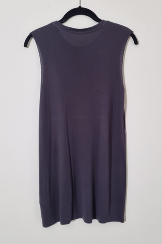All Saints Woosh Tank Top In Black With Print Size Small - Picture 3 of 4